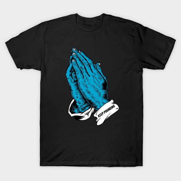 Keep Pounding "Hail Mary" T-Shirt by ThePunkPanther